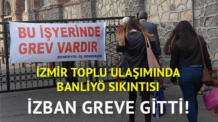 İzmir toplu ulaşımında banliyö sıkıntısı