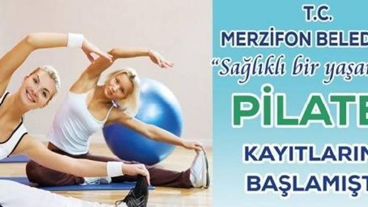 Merzifonda pilates kursu başvuruları başladı