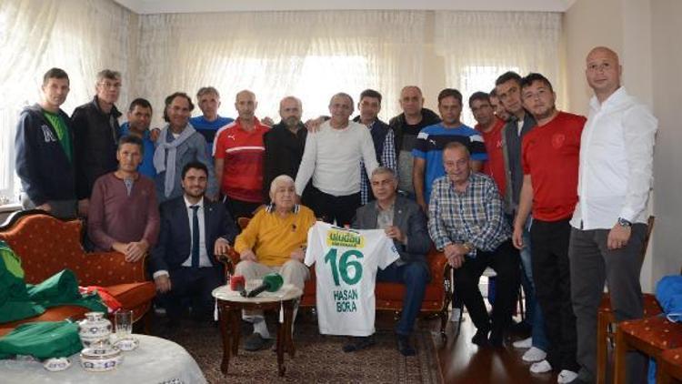 Bursaspordan Hasan Boraya ziyaret