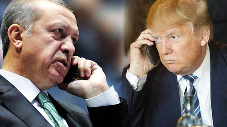 Erdoğan ve Trump telefonda görüştü