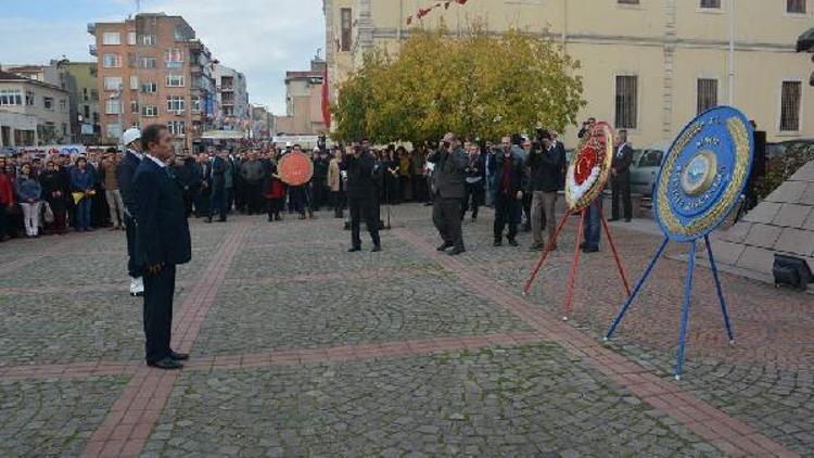 Sinop’ta Atatürke saygı