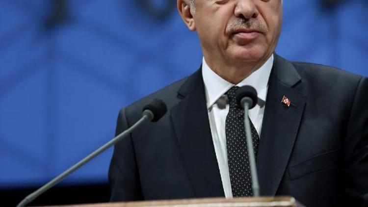 Cumhurbaşkanı Erdoğan: Milletimizle engelleri aşacak ve muasır medeniyetler seviyesinin üstüne çıkacağız