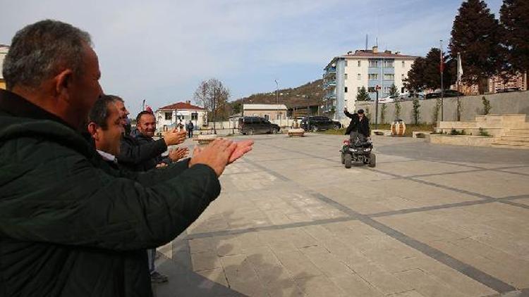 ATV kullanan Mehmet dede: Tek rakibim Sofuoğlu