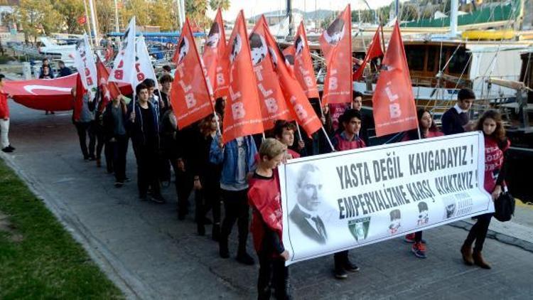 Liselilerden Yasta değil ayaktayız yürüyüşü