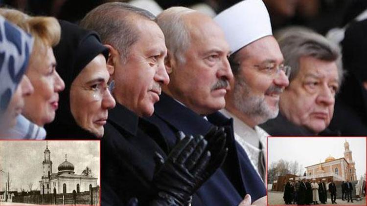 Cumhurbaşkanı Erdoğan Belarus’ta.... Minsk Camii açıldı