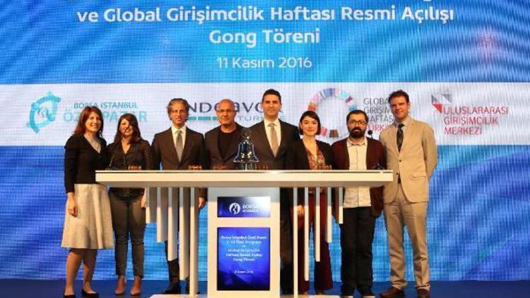 Borsa İstanbul’da gong, Özel Pazar’ın 2. yılı ve Global Girişimcilik Haftası için çaldı