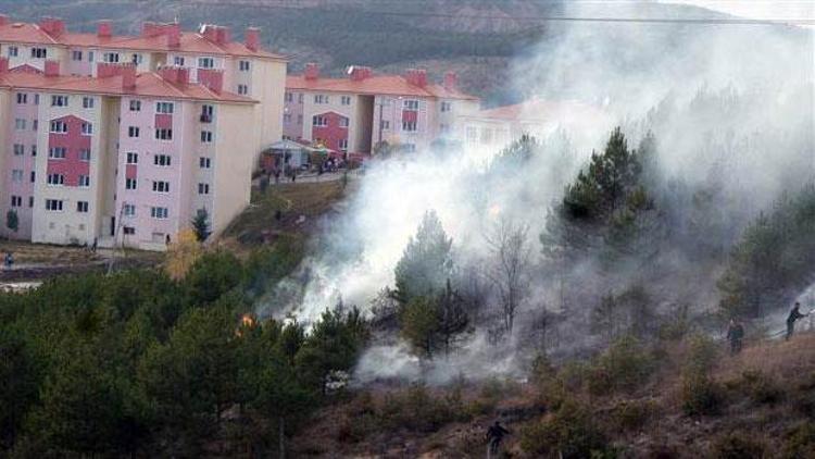 Çocuklar ateşle oynadı