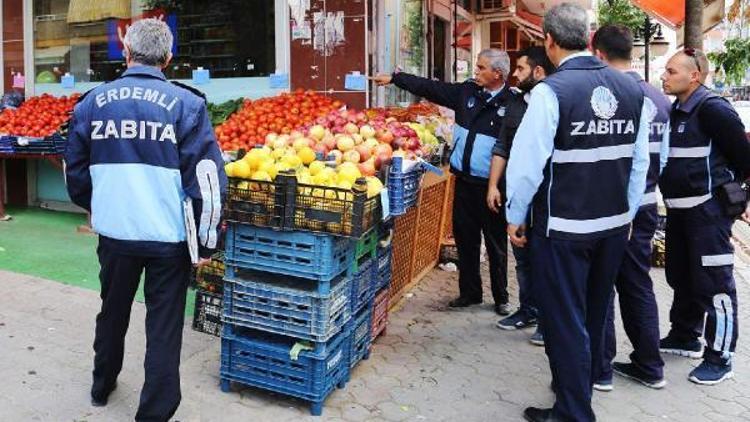 Erdemlide zabıta denetimi