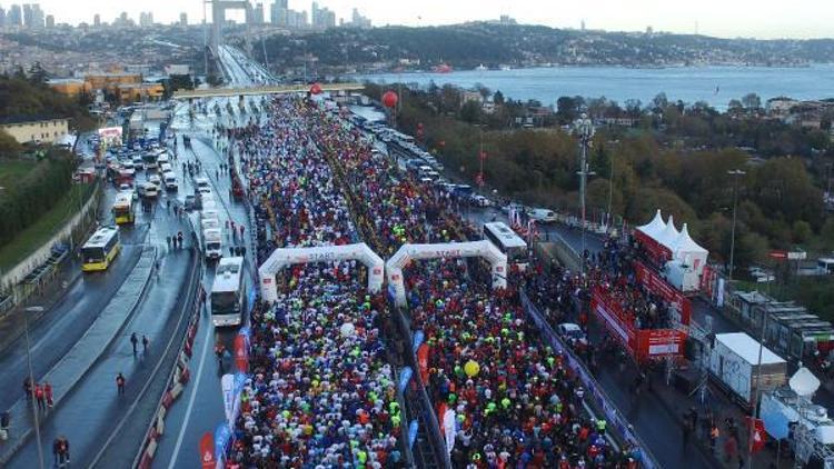 (Ek bilgi ve fotoğraflarla) - 38. Vodafone İstanbul Maratonu başladı