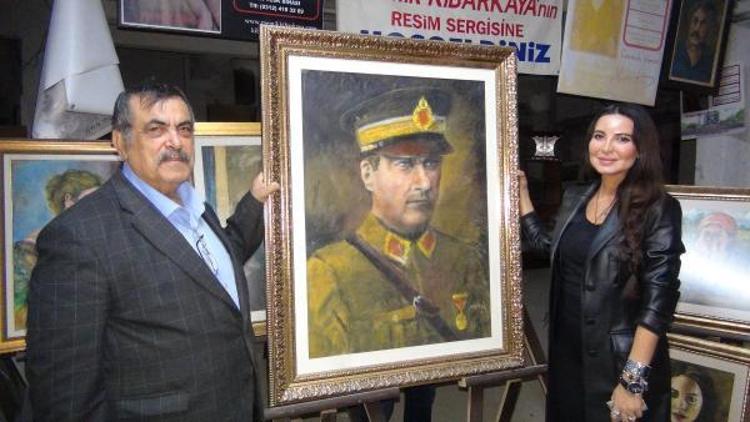 Azeri ressam Mehdizadenin Atatürk hayranlığı