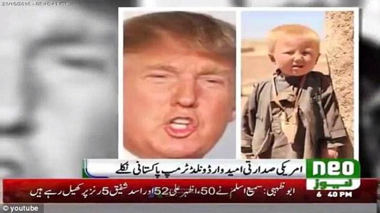 Bir garip iddia: Pakistanlı Trump