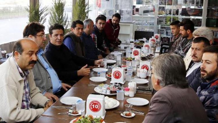 Başkan Genç, berberleri dinledi