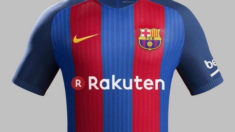 Barcelonanın yeni sponsoru Rakuten oldu Rekor...