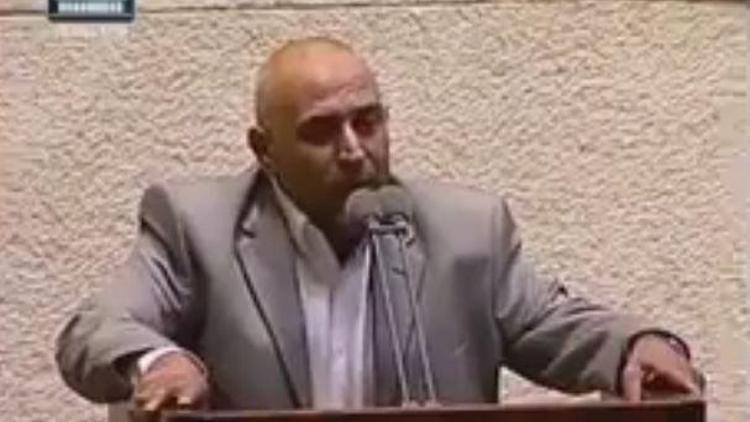 Arap vekil İsrail parlamentosunda ezan okudu