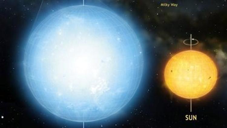 Astronomlar uzayda bugüne kadar görülen en yuvarlak yıldızı keşfetti