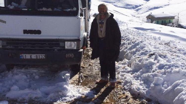 Büyükşehir Belediyesi yaylalarda mahsur kalanları kurtardı