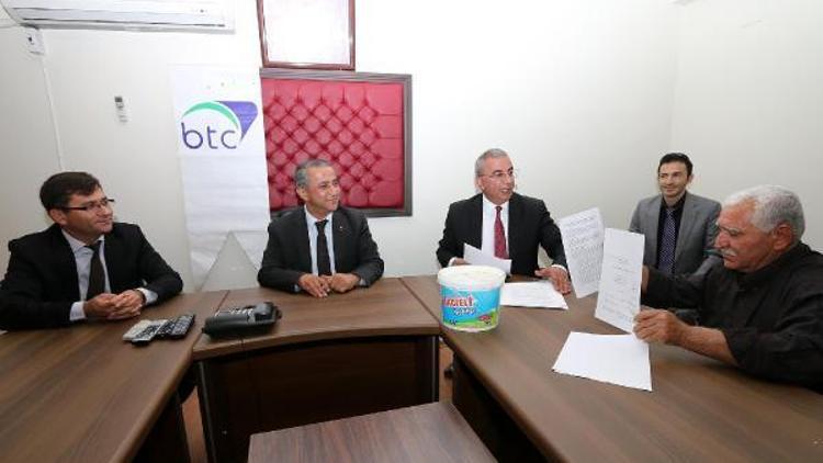 BTCden tarım projelerine destek