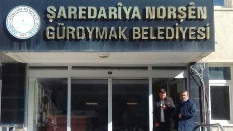 DBP’li Güroymak Belediye Başkanı gözaltında