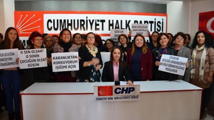 CHPli kadınlardan yasa teklifine sert tepki