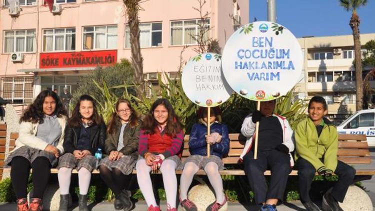 Sökeli çocuklar haklarını istedi