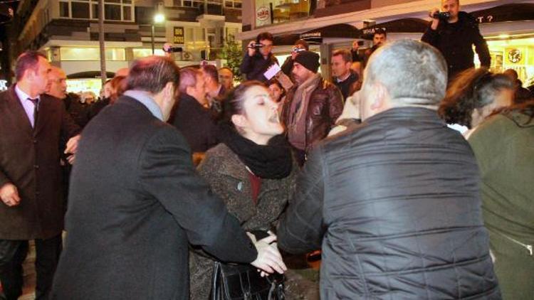 Kadınların eylemine polis müdahalesi: 12 gözaltı
