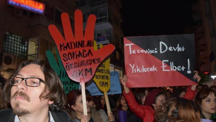 İzmirde, cinsel istismar düzenlemesine kadınlardan tepki