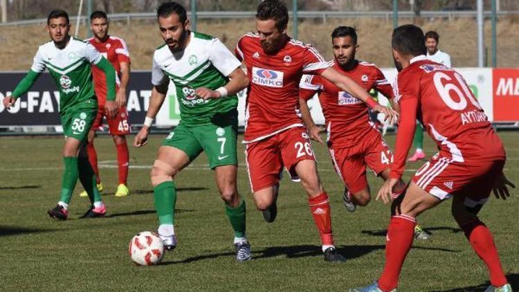 Sivas Belediyespor-Kahramanmaraşspor: 2-1