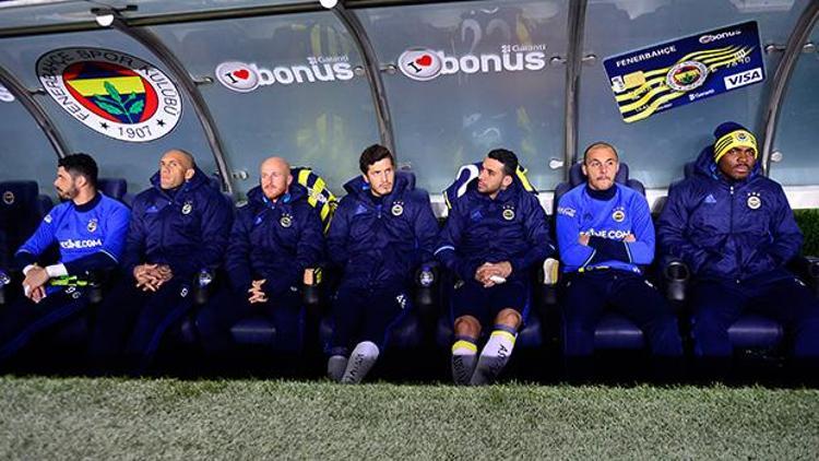 Fenerbahçe kulübesinde dikkat çeken detay