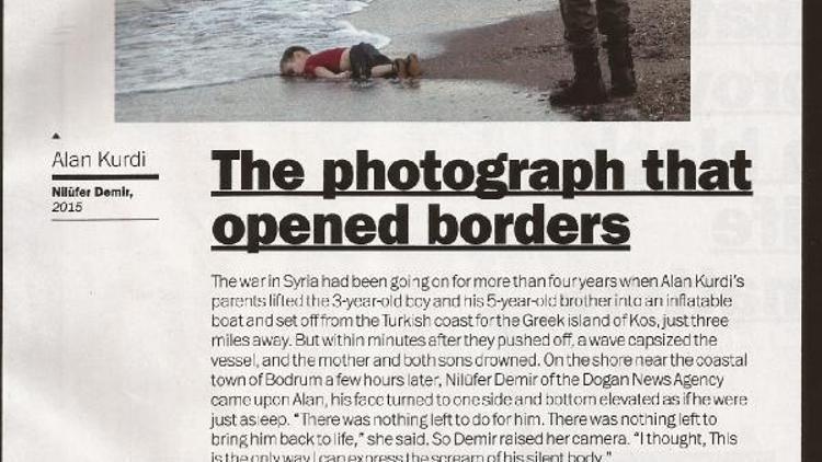 TIME: DHA Muhabiri Nilüfer Demirin Alan Kurdi fotoğrafı tüm zamanların en etkili 15 fotoğrafı arasında (2)