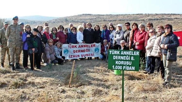 Türk Anneler Derneğinden 8inci koru