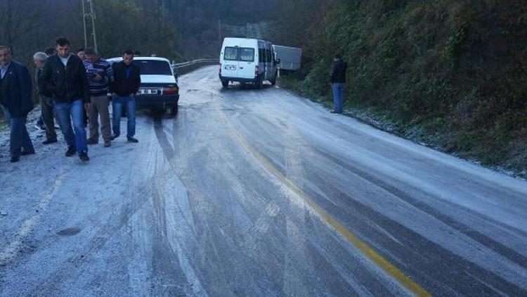 Samsunda trafik kazası: 9u öğrenci 11 yaralı