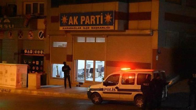 AK Parti ilçe binasına ateş açıldı