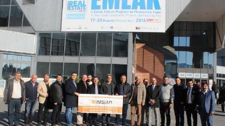 Bursada İMSİAD, CNR Emlak Fuarında