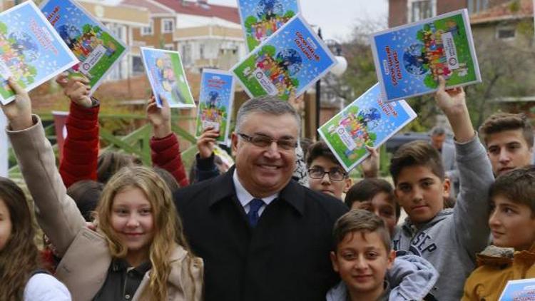 Kırklareli Belediyesi Çocuk Hakları Anıtı açtı