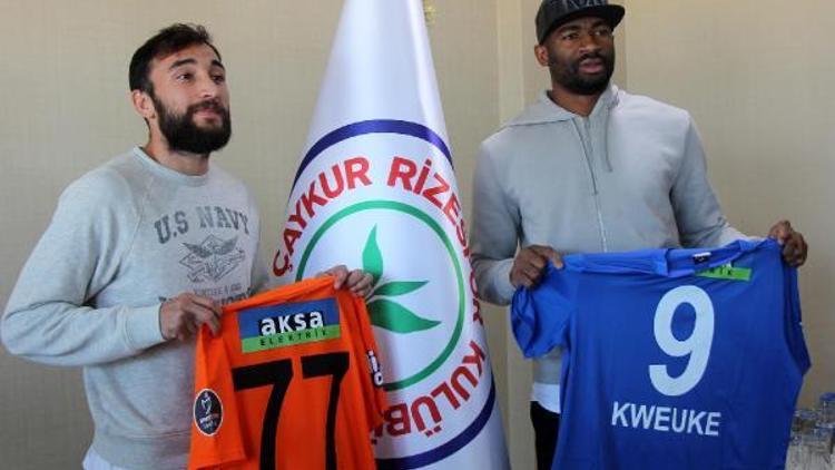 Çaykur Rizespor, Kweuke ve Orhanın sözleşmelerini uzattı