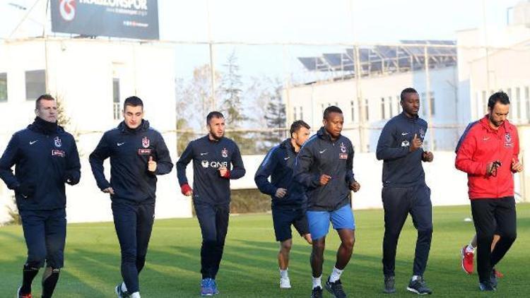 Trabzonspor, Gençlerbirliği maçı hazırlıklarını sürdürdü