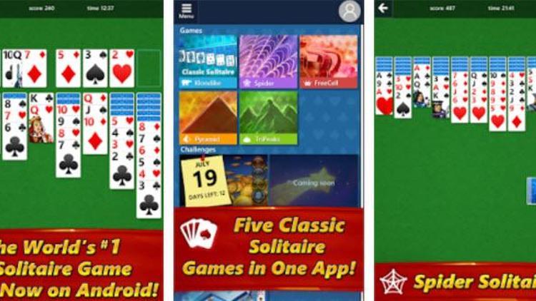 Spider Solitaire yıllar sonra iPhone ve Androidlerde