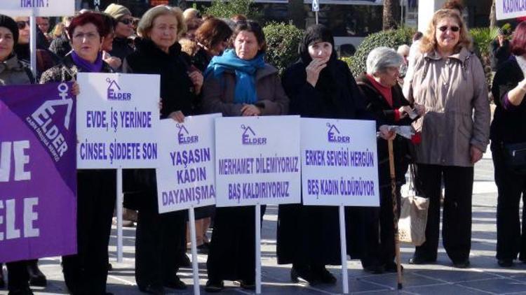 ELDERden kadına şiddete tepki