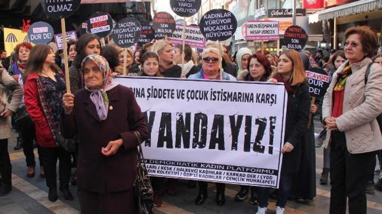Trabzon’da kadınlardan tepki eylemi