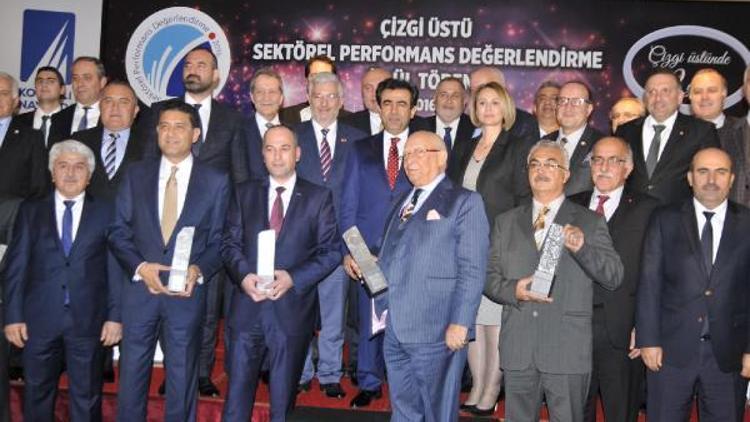 Kocaeli Sanayi Odası Sektörel Performans Ödülleri sahiplerini buldu