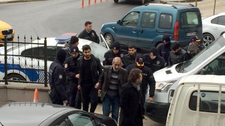 Çerkezköyde PKK operasyonunda gözaltına alınan 9 kişi adliyede