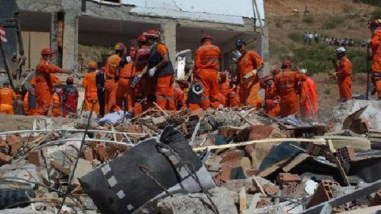 Konyadan çöken yurt binasının yerine şantiye alanı ldu