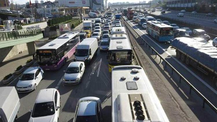 Anadolu yakasında trafik çilesi