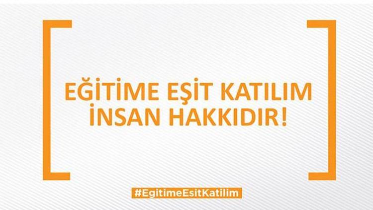 “Eğitime Eşit Katılım Projesi” başladı