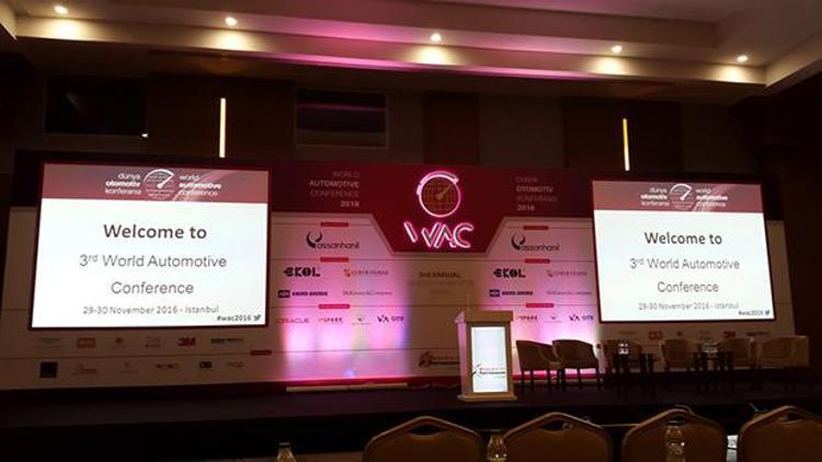 Dünya Otomotiv Konferansı İstanbulda düzenlendi