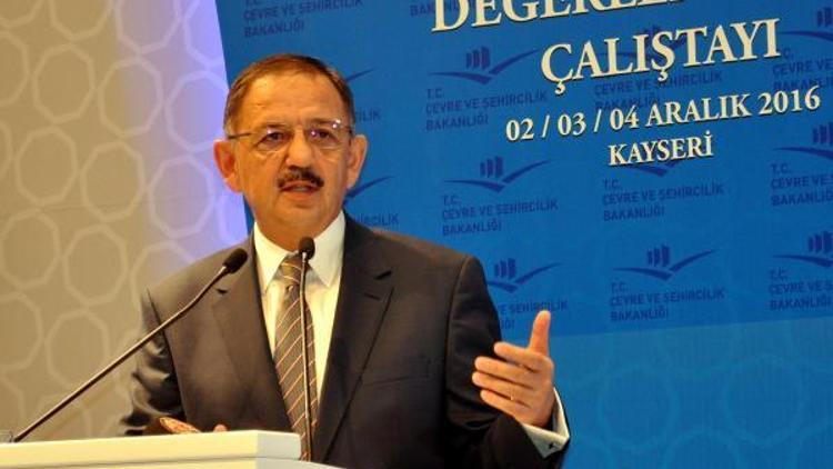 Bakan Özhaseki: Bazı çevrecilerin iyi niyetinden şüphe ederim