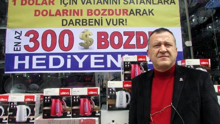 Züccaciyeciden, 300 dolar bozdurana hediye kampanyası