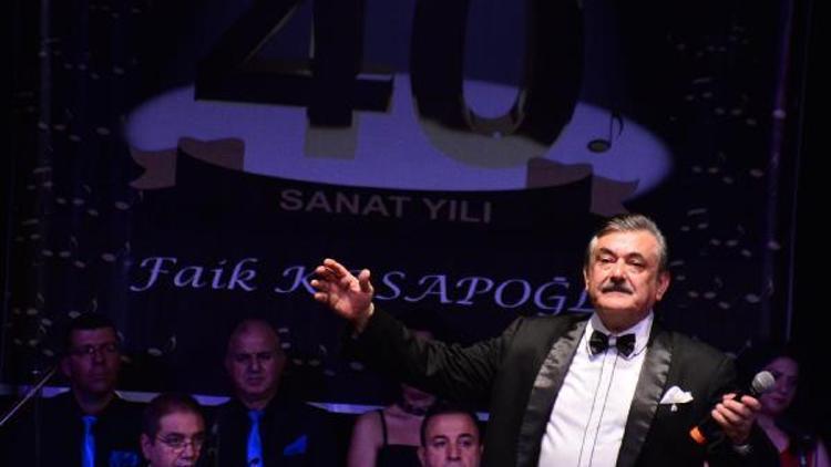 Faik Kasapoğlundan 40ıncı yıl konseri