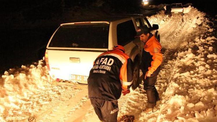 Hakkaride tipide kaybolan 2 kardeşi AFAD ekibi buldu