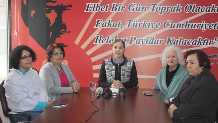 CHP Kayseri Kadın Kolları Başkanı Pekerden açıklama